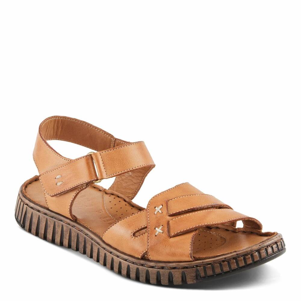 NEW SPRING STEP SHOES women's nochella sandal in camel